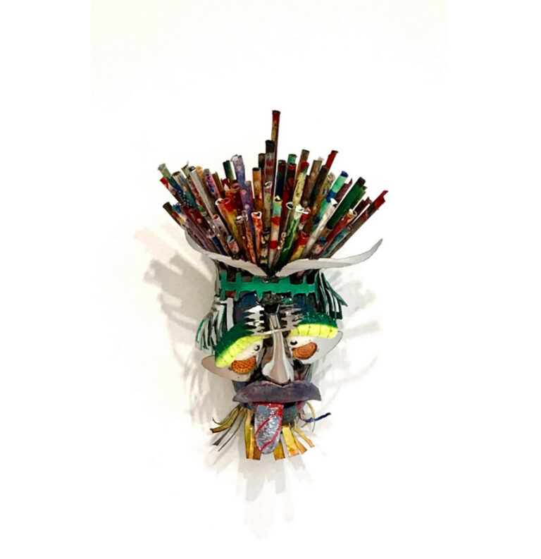 “The Unseen Masks”, John Chamberlain, Projects Private Space